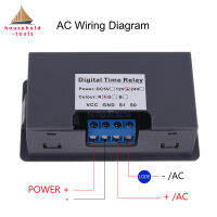 【?คลังสินค้าพร้อม?โมดูลรีเลย์เวลาล่าช้าเครื่องมือในครัวเรือน DC 5V 12V 24V รีเลย์จับเวลา0.01S-999Min โมดูลสวิทช์ดีเลย์วงจรนาฬิกาดิจิตอล AC 220V ตัวควบคุมการเปิดปิดเครื่อง