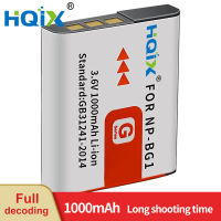 HQIX สำหรับ Sony DSC-HX5C HX5V HX7 HX9 HX10 HX20 HX30 T20 T25 T100 N1 N2 WX1 WX10 HDR-GW55VE GW77กล้อง NP-BG1ที่ชาร์จ FG1แบตเตอรี่