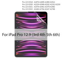 ฟิล์มป้องกันสำหรับเคลือบ PET iPad Pro 12.9 6th รุ่นใหม่2022ปกป้องหน้าจอสำหรับ iPad Pro 12.9 2021 2020 2018 2017 2015อุปกรณ์เสริมแป้นพิมพ์