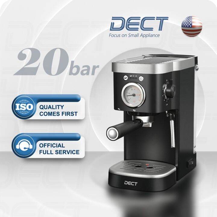 Factory direct sales DECT Coffee Machine, 20 Bar Coffee Maker with Milk