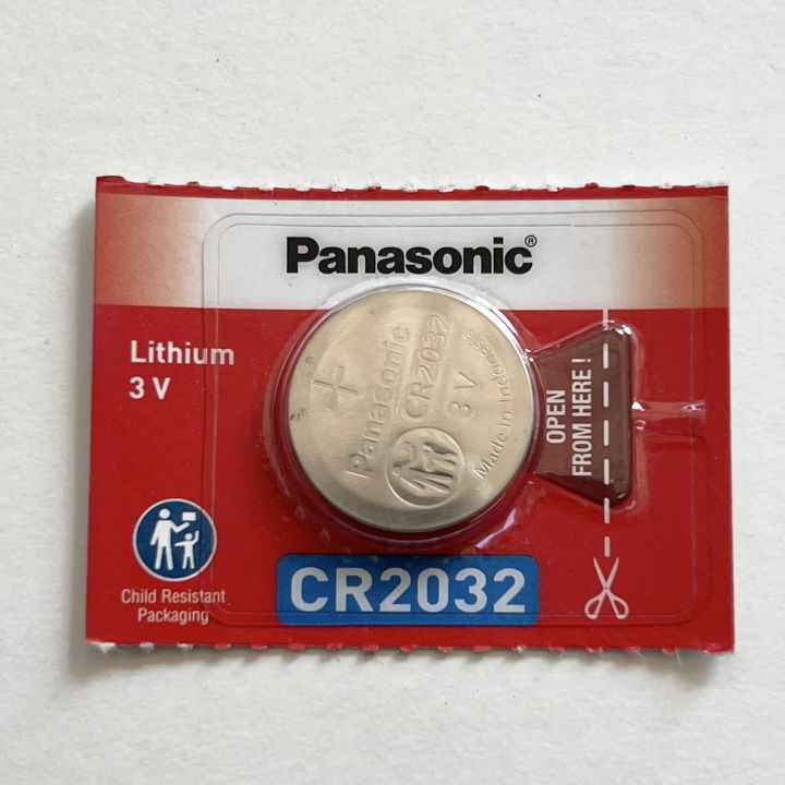 panasonic-แท้-ถ่านกระดุมลิเธี่ยม-cr2032-cr2025-cr2016-cr1616-cr1620