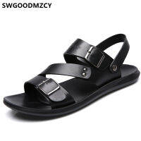 Man Sandals  Summer Beach Sandals Leather Sandals Men Designer Shoes Men Open Shoes Men Zapatos De Hombre Erkek Ayakkabi