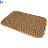 SL Pet Rattan Cooling Mat Foldable Breathable Summer Refreshing Mat Sleeping Pad Kitten Puppy Supplies