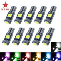 【 Price】SZWL รถไฟ Led หลอดไฟ T5 W1.2w 27 74 86 206 3smd ไฟหน้าปัดรถ