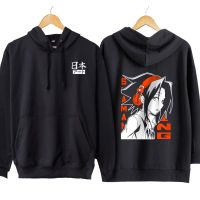 2023 NewJacket Hoodie Jumper อะนิเมะ ASAKURA YOH ด้านข้าง-SHAMAN KING 100 ผ้าฝ้ายขนแกะ