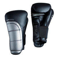 นวมสำหรับคิกบ็อกซิ่งรุ่น 500 (สีดำ) Kickboxing Gloves 500 - Black