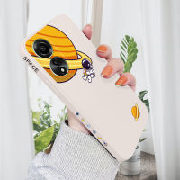 เคส PMP สำหรับ OPPO A78 4G A78 4G เคสโทรศัพท์ดีไซน์ด้านข้างลายขอบสี่เหลี่ยมปลอกซิลิโคนน้ำคลุมทั้งหมดเคสกล้อง