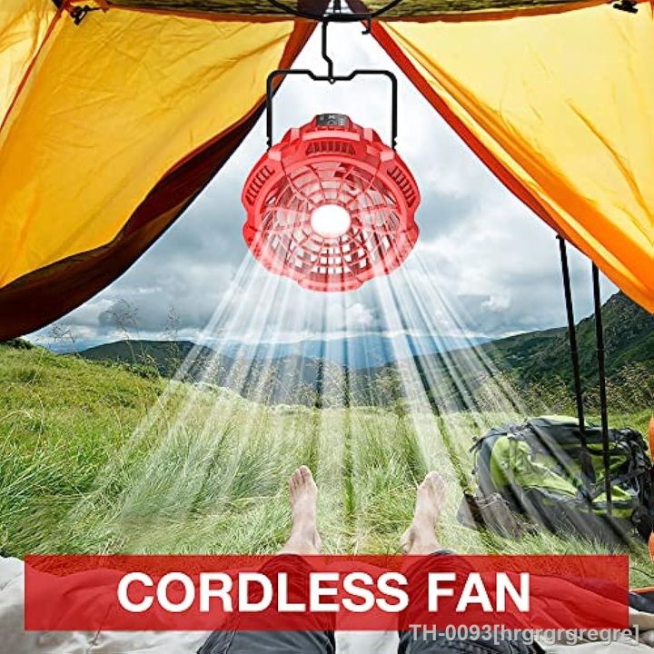 hrgrgrgregre-port-til-handheld-camping-fan-18v-lithium-ion-battery-9w-light-gancho-180-cabe-a-de-rota-o-ar-livre