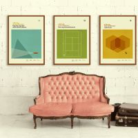 บทคัดย่อ Vintage ภาพยนตร์ผ้าใบ Wall Art Frameless รูปภาพสำหรับห้องนั่งเล่น-Wes Anderson โปสเตอร์และพิมพ์-เหมาะสำหรับตกแต่งบ้าน Liyanhong2