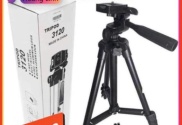 Voucher 10k cho đơn 50K Giá 3 chân quay phim, livestrem Tripod điện thoại