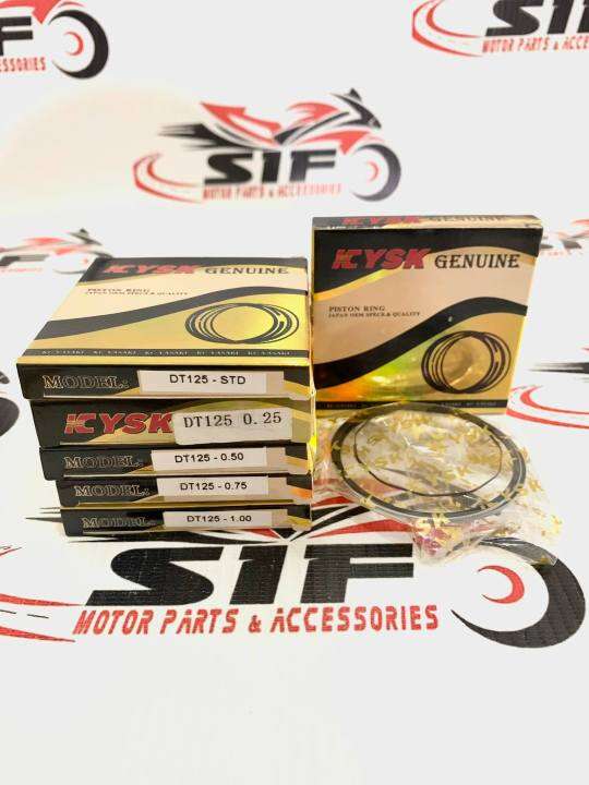 SIF PISTON RING YAMAHA DT125 YSK Lazada PH