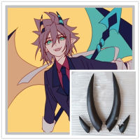 Aotu World Devil Ray Cosplay Horns Hairpiece Headwear Demon Monster Anmicius Horns Halloween Cosplay Props Accessories Handmade