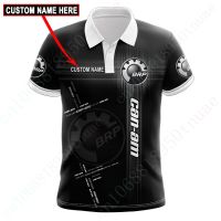 2023 NEW Style Can-am Polo Shirt Casual Quick Dry T Shirt For Mens Clothes Anime 3D Printing Oversized T-Shirt Unisex Short Sleeve Tee TopNew product，Can be customization