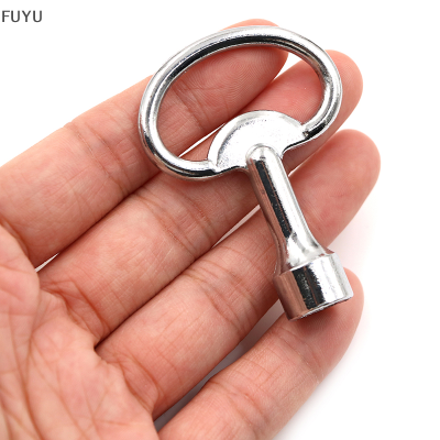 FUYU ลิฟท์ Universal สามเหลี่ยมกุญแจรถไฟประตู Key เครื่องทำความร้อนวาล์วน้ำ key1