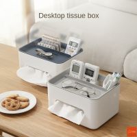 【YF】❁  Desktop Tissue Room Paper Storage Office Drawer Napkin Holder
