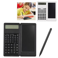 10-Digit Portable LCD Display Engineering Scientific Calculator with Writing Tablet + Pen Financial Accounting Calculate Tools