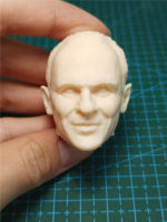 Unpainted 16 Scale Anthony Hopkins Head Sculpt สำหรับ12นิ้ว Action Figure ตุ๊กตาภาพวาดการออกกำลังกาย No.168