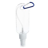 Reusable Portable Mini Size Alcohol Spray Bottle Hand Sanitizer Travel Small Size Holder Hook Key Ring Sub-bottle