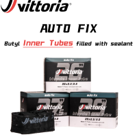 VITTORIA AUTO FIX จักรยานบิวทิลยางในเต็มไปด้วยสารเคลือบหลุมร่องฟัน26 27.5 29x2.53.0 FV 48มม. MTB จักรยานเสือภูเขายางใน