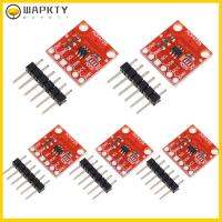 WAPKTY 5Pcs 2.7โวลต์ถึง5.5โวลต์ โมดูล MCP4725 12บิตค่ะ I2C DAC บอร์ดพัฒนาพัฒนา Arduino DAC DAC พลังงานสูงกำลังสูง โมดูล Breakout Arduino สำหรับเด็ก