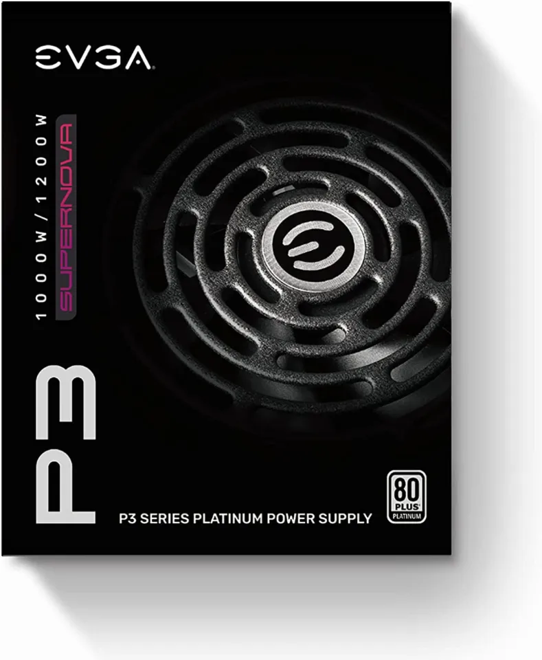 EVGA Supernova 1200 P3, 80 Plus Platinum 1200W, Fully Modular, Eco