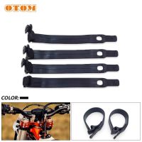 OTOM Newest Motorcycle LED Headlight Clamps Brackets Fixing Strip Rubber Strips For KTM HUSQVARNA GASGAS 125-501 Light Mount Kit Food Storage  Dispens