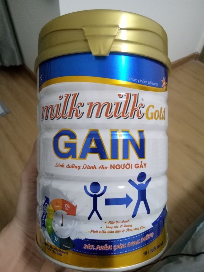 Sữa tăng cân milkmilkgold 900g cho người gầy - ảnh sản phẩm 2
