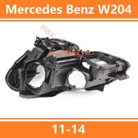 FOR Mercedes Benz W204 C180 11-14 HIGH SPEC LAMP BODY HEADLAMP BACK SHELL HEAD LAMP  LIGHT BACK COVER TAIL SHELL  BLACK COVER HEADLIGHT  REAR HOUSING ฝาครอบไฟท้ายสําหรับ  เปลือกหลัง ฐานรองนั่ง