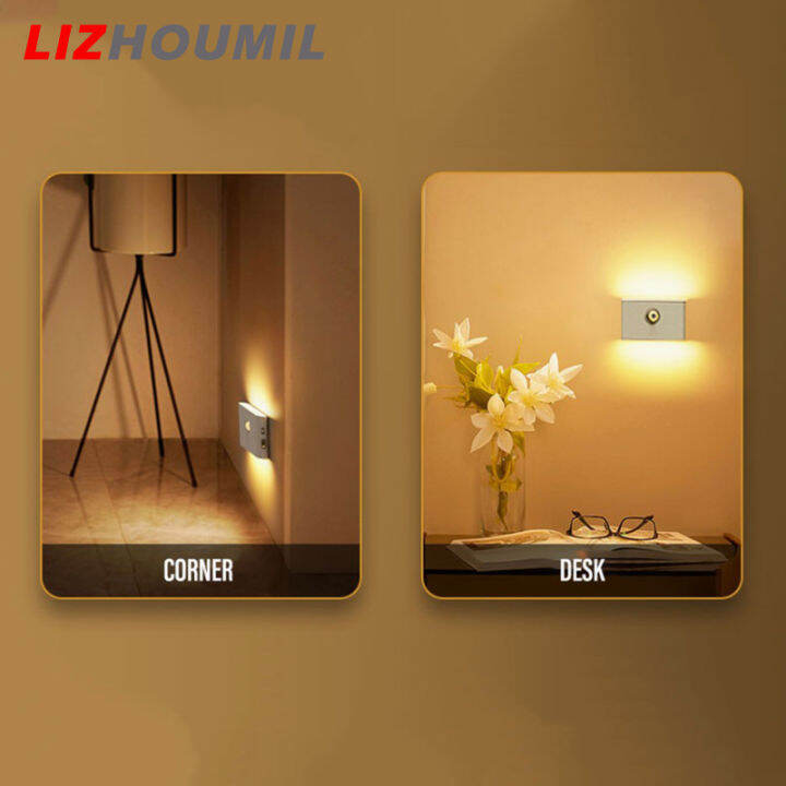 lizhoumil-ไฟกลางคืนไร้สาย-led-ชาร์จ-usb-โคมไฟติดผนังเหนี่ยวนำร่างกายมนุษย์สำหรับตกแต่งห้องน้ำห้องนอน