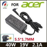 QINERN 19V 2.1A 40W 5.5x1.7mm AC Adapter Notebook Laptop Charger For Acer Aspire D270 D257 D255 Power Supply For Laptop Adapter