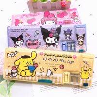 【small stationery】  ✖กล่องดินสอการ์ตูน Sanrio S HelloKitty กล่องดินสอเอนกประสงค์แม่เหล็กสองด้านมีกล่องดินสอกล่องดินสอนักเรียนสำหรับเด็ก