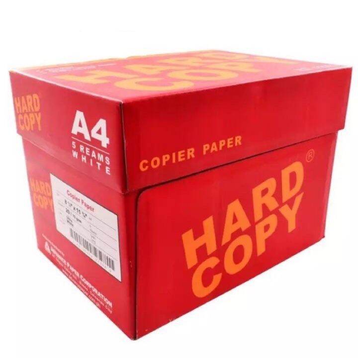 (Best) Hard Copy Bond A4 Shortlong 5 Reams One Box | Lazada PH