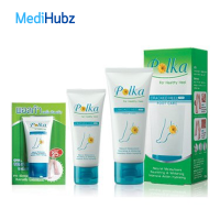 Polka Cracked Heel Cream พอลก้า ครีมบำรุงเท้า ครีมทาส้นเท้าแตก สมานรอยเท้าแตก ขนาด 13 กรัม / 25 กรัม / 60 กรัม