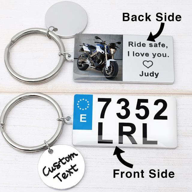 cw-custom-car-keychain-number-plate-keyring-personalised-license-chain-new-driver-him