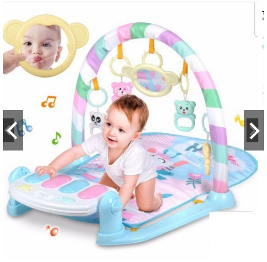 [HCM]Thảm Nằm Chơi Có Nhạc Cho Bé Baby Gym Music Lazada.vn