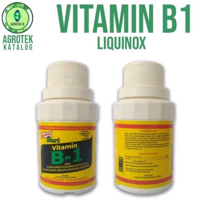 Vitamin B1 Pupuk Anti Stress Tanaman Liquinox 100 Ml Original Pabrik ...