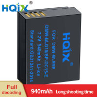 HQIX DMC-S6พานาโซนิค GF5 GF6 GX7 LX100 GF3 LX100M2 TZ95 G100K แบตเตอรี่กล้อง DMW-BLE9E ที่ชาร์จ