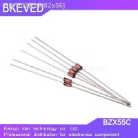 100pcs 0.5W 12V BZX55C12 1/2W DO-35 Zener Diodes