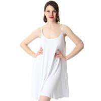 Plus Size 6XL 7XL 8XL Modal Women Nightgown SEXY Spaghetti Strap Nightdress Casual Sleepwear Bathrobe Soft Breathable Home Dress