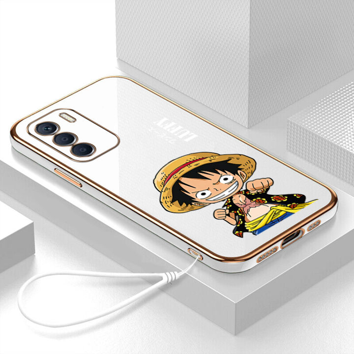 เคส-infinix-zero-5g-2023-case-luffy-ลักชัวรี่-6d-ซอฟท์ซิลิโคนกรอบสี่เหลี่ยมชายนี่ฟูลแบ็คปก