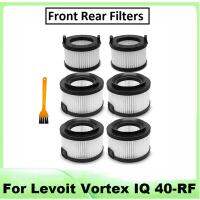 6PCS HEPA Filter for Levoit Vortex IQ 40-RF Vacuum Cleane Front Rear Filters Washable Replacement