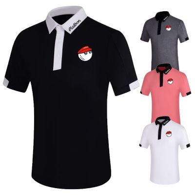 New GOLF Clothing Mens Top Short-Sleeved t-Shirt Spring Summer Quick-Drying Breathable Sports Fashion Jersey T2382golf shoes