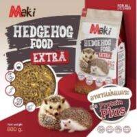 Maki ***(ถุงแดง)*** อาหารเม่นแคระHedgehog Foodขนาด 600 กรัม สูตรเพิ่มโปรตีน ผลิตจากวัตถุดิบธรรมชาติ มีโปรตีนและแคลเซียม ส่งไว