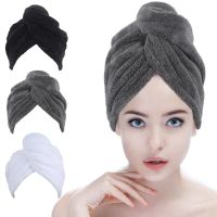 hot【DT】 2022 Hot Sale Super Absorbent Microfiber Hair Wrap Turban Spa Drying Cap 25cmx65cm 2 Pack