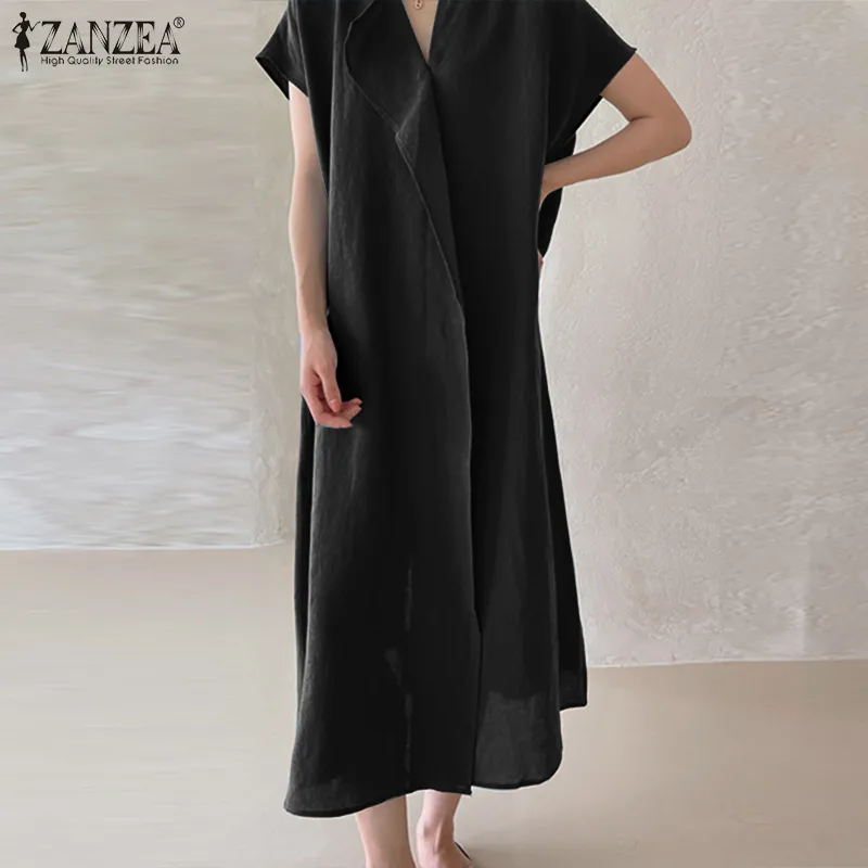SIZEargue LINEN TWILL AMBIENCE DRESS - neohome.ws