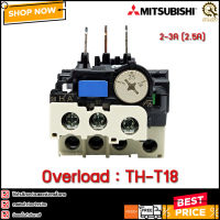 OVERLOAD RELAY MITSUBISHI TH-T18  2-3A (2.5A)  TH