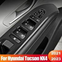 For Hyundai Tucson NX4 2021 2022 2023 Hybrid N Line Car Window Glass Lift Switch Panel Armrest Trim Cover Interior Accessories