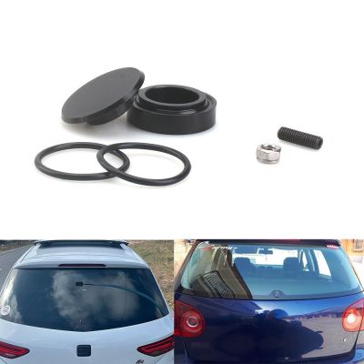 1 Set Aluminum Car Rear Wiper Delete Kit Plug Cap for Honda Universal Car Accessories O-ring Windshield Wipers Washers