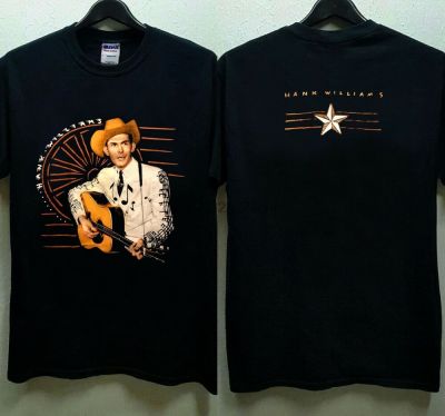 Hank Williams jr new gidan reprint vintage t shirt usa sizehot sale new