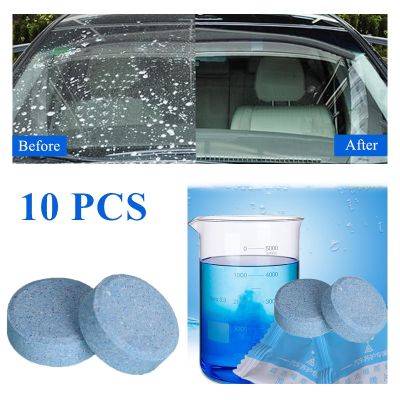 10Pcs/Pack(1Pcs 4L Water)Car Window Cleaning Car Windshield Glass Cleaner Tools